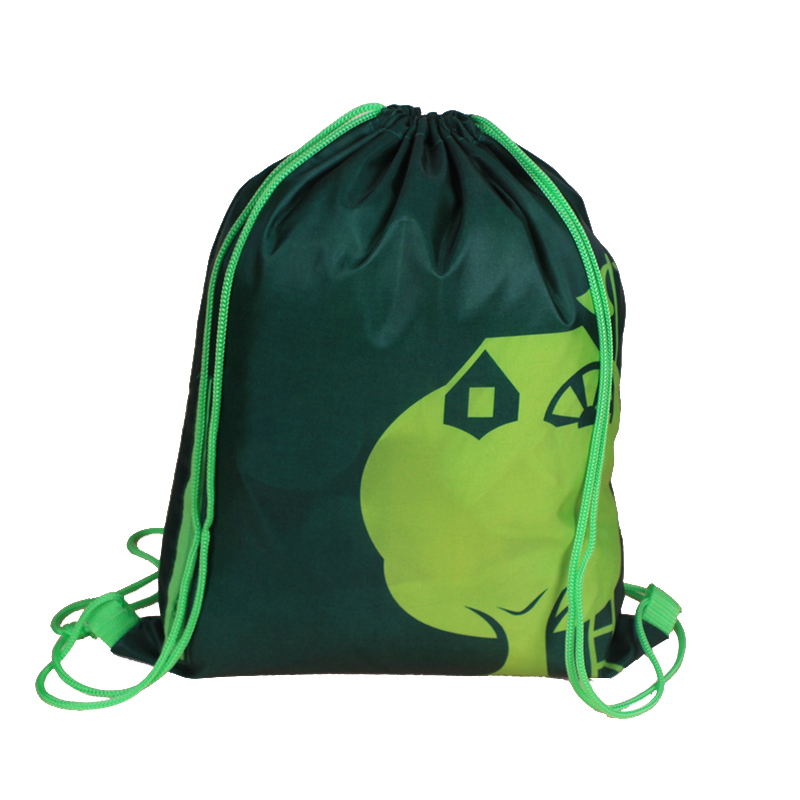 Custom Eco Friendly Non Woven Sport Drawstring Backpack Bag