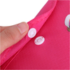 Eco Customized Color Size Green Button Non Woven Promotional Foldable Shopping Bag with Your Logo