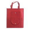 Button Closure Promotion Foldable Shopping Non Woven Bag