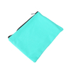 Customized Small Zipper Woman Makeup Canvas Cosmetic Bag with Logo