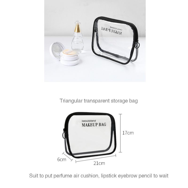 PVC Travel Luggage Pouch Cosmetic Bag
