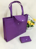 Top Quality Promotional Handled Style Foldable Reusable Shopping Bag Pla Non Woven Tote Bag