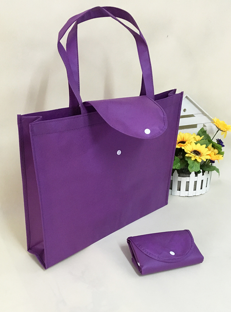 Top Quality Promotional Handled Style Foldable Reusable Shopping Bag Pla Non Woven Tote Bag