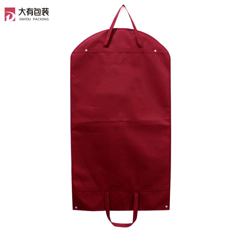 Professional Suit Cover Wedding Portable Hanging Non Woven Garment Bag