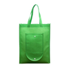 Custom Durable Supermarket Tote Carry Packaging Reusable Non Woven Folding Shopping Bag