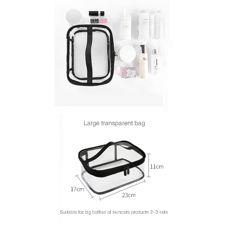 PVC Travel Luggage Pouch Cosmetic Bag