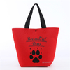 Customized Wool Felt Bag Supermarket Shopping Tote Bag For Ladies 