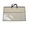 Recycled Print Non Woven Quilt Pillow Packaging Bag PVC Storage Bag