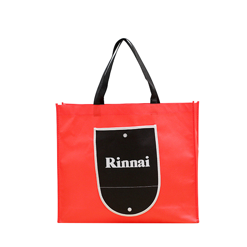 Custom Logo Eco-friendly Reusable Grocery Non Woven Foldable Shopping Bag