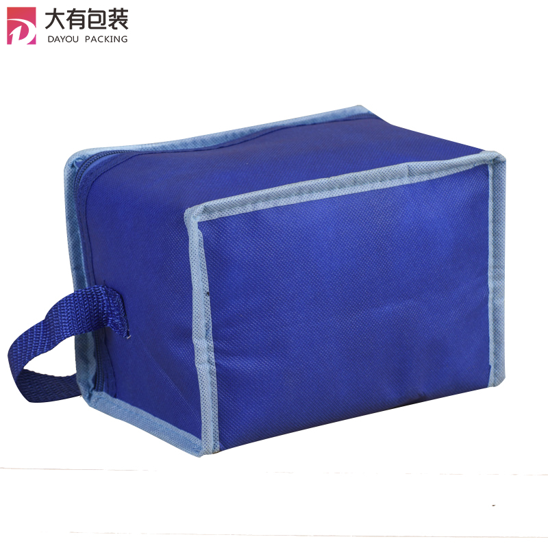 Food Use And Aluminum Foil Material Cooler Bag Thermal Bag with Long Handle