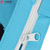 Organic Natural Sky Blue Promotional Colorful Canvas Cotton Bag With logo