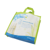Customized Logo Handled Style Recycled R-PET Without Lamination Shopping Bag