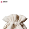 Cotton Drawstring Bag with Bottom Circular