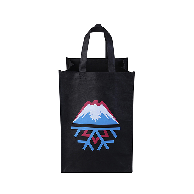 Double Beam Non-Woven Bags Colour Print for Shopping