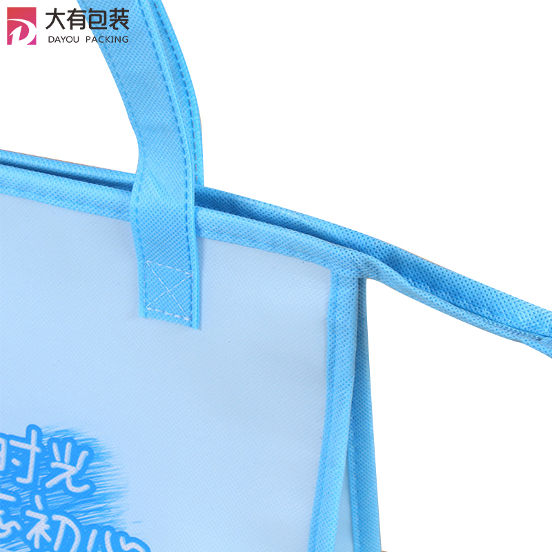 Recycling Silk Screen Non-woven Ice Cream Fish Cooler Bag