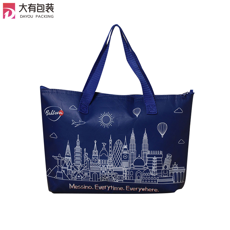 PP Nonwoven Waterproof Cooler Bag with Matt Surface