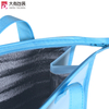 Recycling Silk Screen Non-woven Ice Cream Fish Cooler Bag