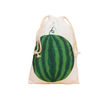 Muslin Calico Canvas Drawstring Bag Custom Logo Small Organic Cotton Drawstring Bags with String