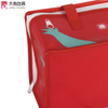 Promotional Red Personalized Logo Laminated PP Non Woven Insulated Lunch Pizza Cooler Bag