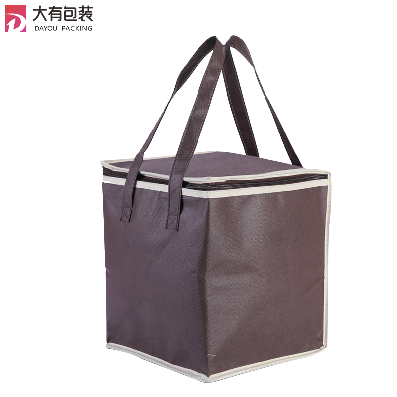  Insulated Non Woven Fabric Food Delivery Meal Prep Lunch Cooler Bag