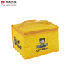 Lovely Block Pattern Multipurpose Non Woven Cooler Bag Food Lunch Box