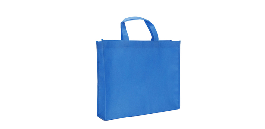carry shopping bag with front pocket
