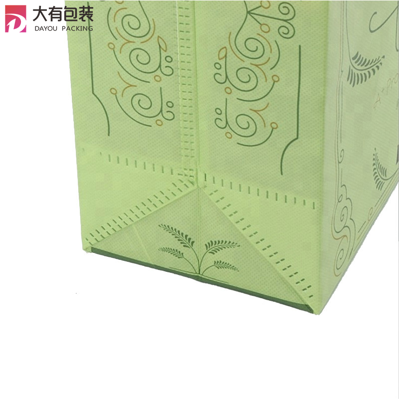 Low price Heat Seal Ultrasonic Eco friendly PP Laminated Non Woven Fabric Shopping Carry Bag