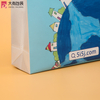 Customized Blue Shopping Tote Ultrasonic Non Woven Bag with RPET Or PLA