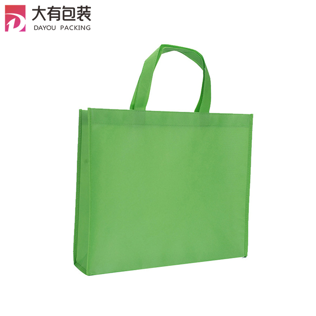 LOW MOQ Cheap Price Promotional Customized Colors Eco Tote Pla Non-Woven Shopping Bag, Recyclable PP Non Woven Bags