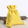 Custom Logo Printed Eco Friendly Reusable Pouch Cotton Drawstring Ecological Bag